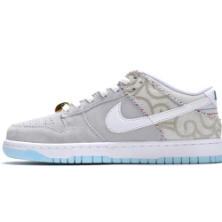 Nike Dunk Low Barber Shop Grey DH7614-500 