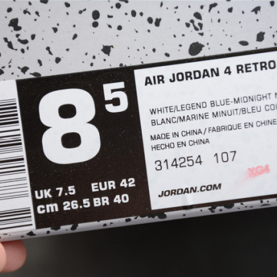 Air Jordan 4 "Colum" 314254-107