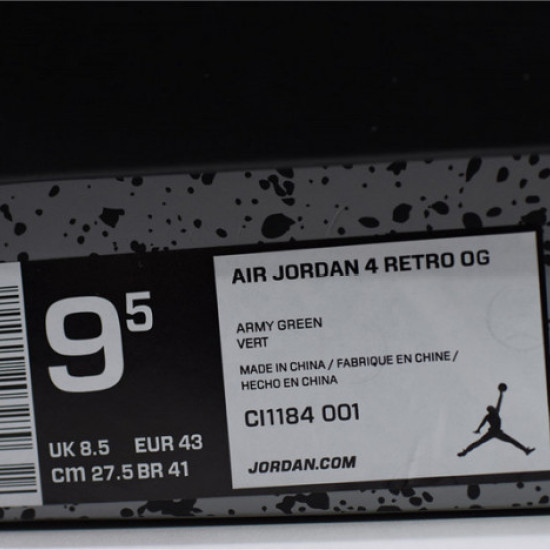 Air Jordan 4 Black Laser CI1184-001 