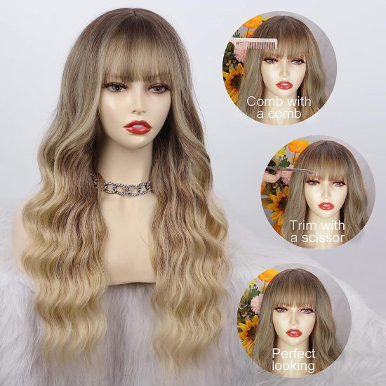 Human Hair Glueless Wigs Human Hair Pre Plucked Curly Human Hair Wigs Lace Front Wigs A645