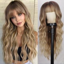 Human Hair Glueless Wigs Human Hair Pre Plucked Curly Human Hair Wigs Lace Front Wigs A645