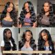 Lace Front Wigs Human Hair Glueless Wigs Human Hair Pre Plucked Curly Human Hair Wigs A6789