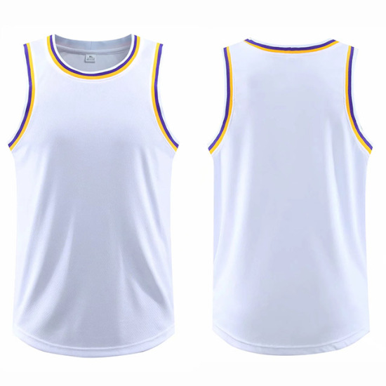 White Summer Men Women Basketball Jersey Men Blank Basketball Uniforms Goal Throw Training Vest Athletic Sports Shirts Customizable