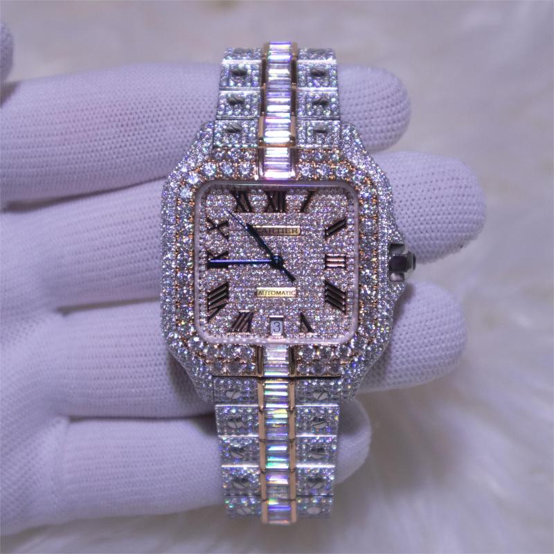 Cartier Watches OEM—FULLY ICED OUT  