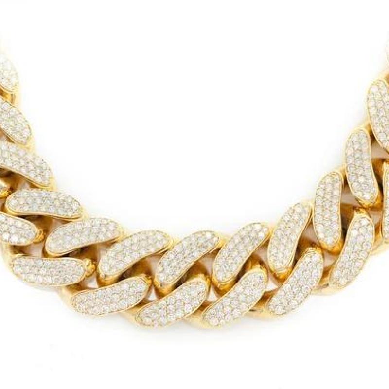20MM Miami Cuban Link Diamond Necklace