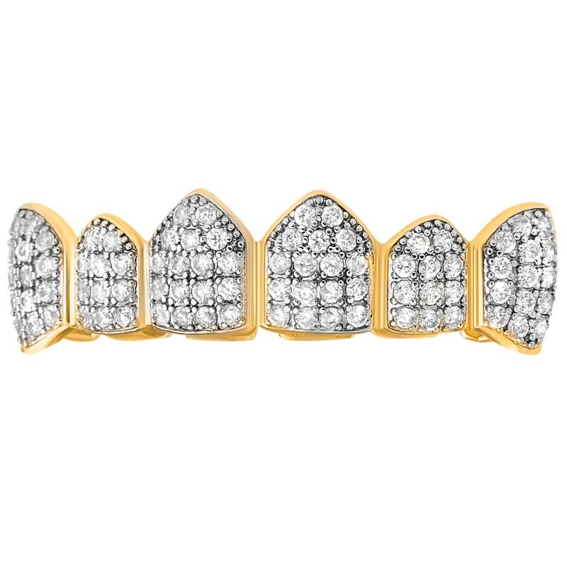 Top Grillz - One size fits all moissanite