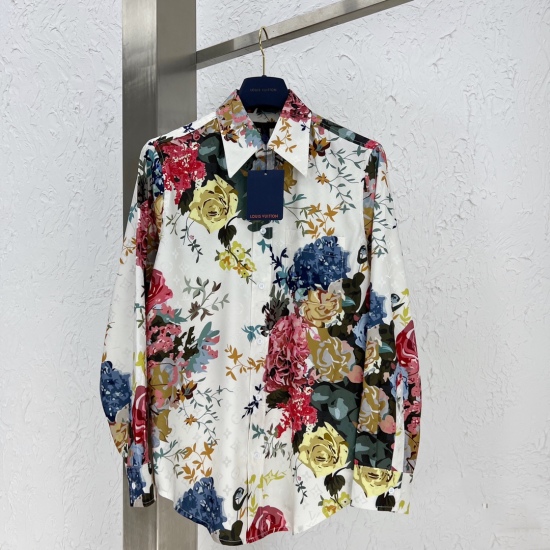 Louis Vuitton 花卉衬衫