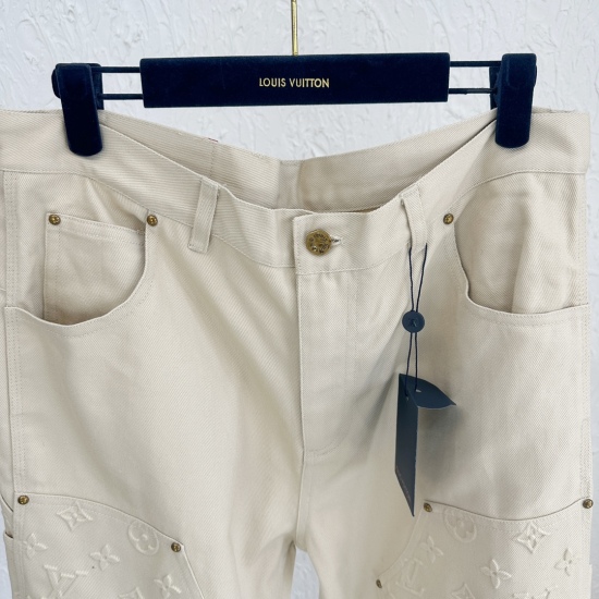 Louis Vuitton工装牛仔裤