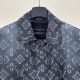 Louis Vuitton 牛仔短袖衬衫