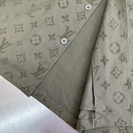 Louis Vuitton 植绒印花衬衫