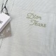 Dior Tears条纹刺绣牛津纺衬衫