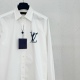 Louis Vuitton logo印花衬衫