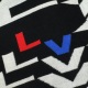 Louis Vuitton 黑白logo提花针织衫