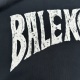 Balenciaga 手绘元素字母印花连帽卫衣