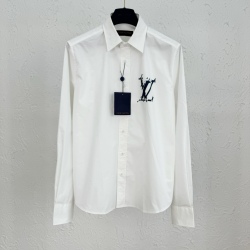 Louis Vuitton logo印花衬衫