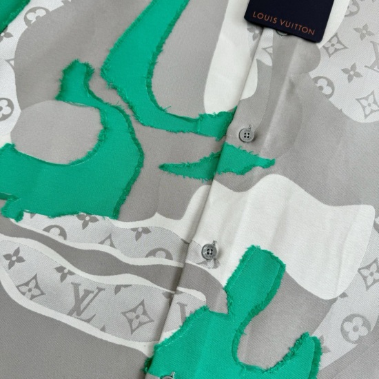 Louis Vuitton 提花贴布衬衫