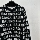Balenciaga 羊毛弹幕圆领针织衫