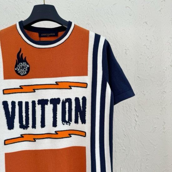 Louis Vuitton 刺绣短袖