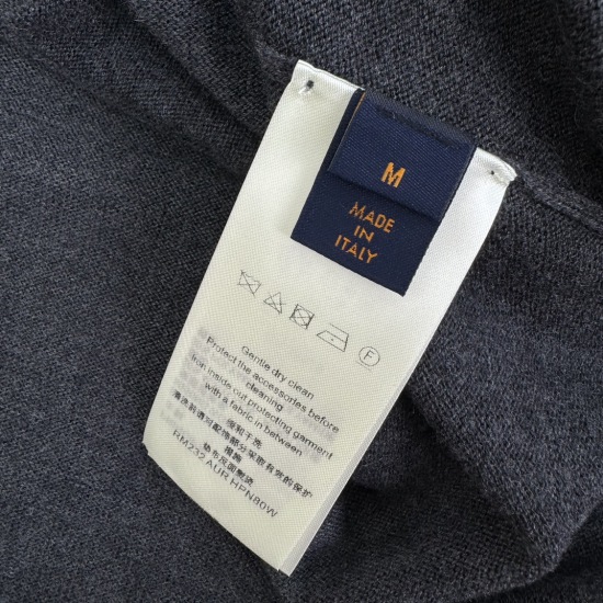 Louis Vuitton提花口袋翻领针织开衫#31342A839
