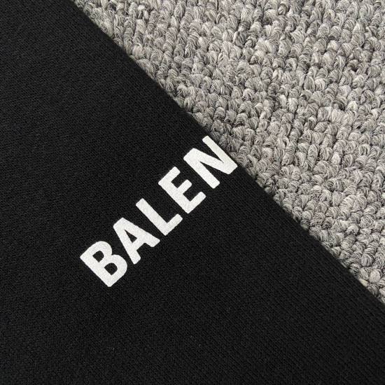 Balenciaga 22粮食拉链加绒帽衫