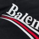 Balenciaga可乐刺绣格子拼接长袖