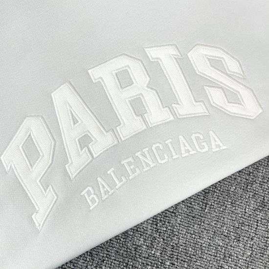 Balenciaga PARIS刺绣帽衫