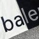Balenciaga网址刺绣长袖 洗水黑/银灰色