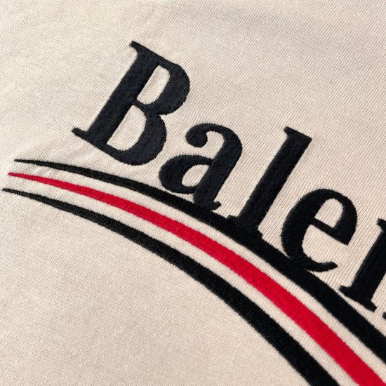 Balenciaga可乐刺绣T恤