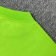 Balenciaga 重叠logo短袖/荧光绿