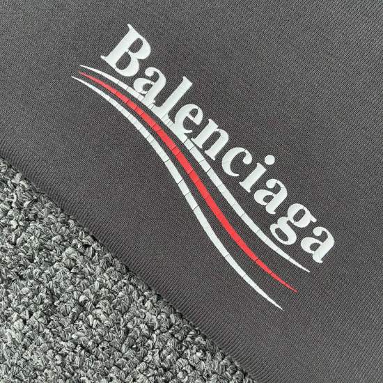 Balenciaga 可乐裂纹短袖