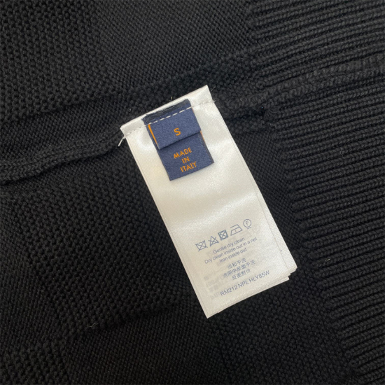 Louis Vuitton DAMIER 缝线圆领衫