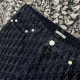 Dior Oblique Kasuri 印花牛仔裤