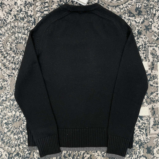Dior 黑色羊毛针织衫