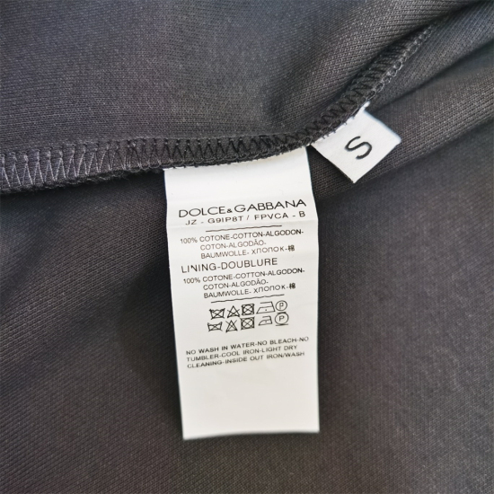 Dolce & Gabbana 刺绣棉质平纹针织卫衣