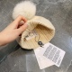 Moncler 羊毛编织保暖针织帽