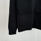 Louis Vuitton可拆卸毛领羊毛针织外套#31713L041