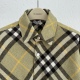 BURBERRY羊毛格纹衬衫#31562R839