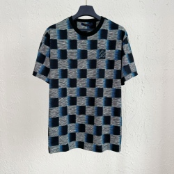 Louis Vuitton 棋盘格印花短袖T恤#31991J728