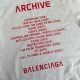 Balenciaga 乐音限定系列做旧T恤#32051R627