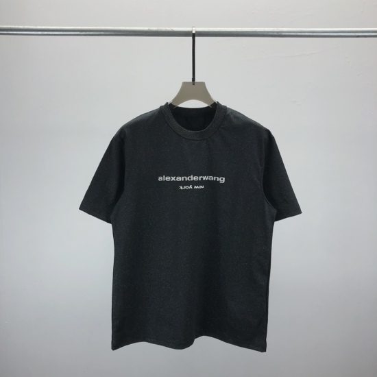 Alexander McQueen银河闪粉系列 短袖T恤#13517022 