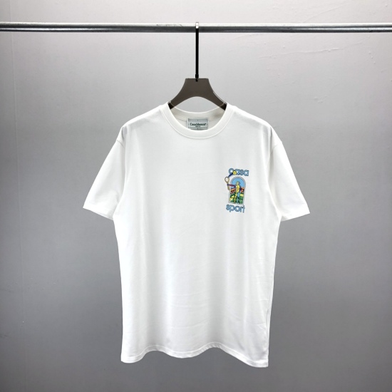 CASABLANCA 短袖T恤#09512016 