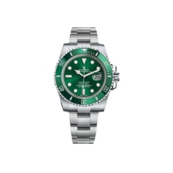Rolex Submariner Series Green Submariner Automatic Mechanical Movement Date Display Men's Swiss Watch 40mm Green Dial Oyster Steel Case Oyster Steel Strap 116610LV-97200