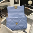  Blue 19 Handbag AS1160 Size:16 × 26 × 9 cm