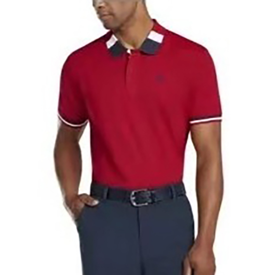 G/FORE Men's Short Sleeve Tricolour Polo