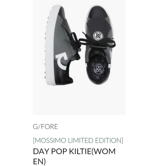 Sell out GFORE WOMEN SHOES DAY POP KILTIE  LIMITED EDITION 