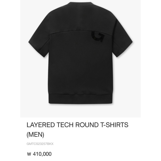 Sell out G/fore G4 LAYERED TECH ROUNDT-SHIRTS(MEN)