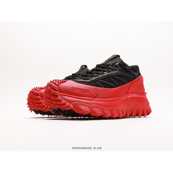 Moncler x HOKA ONE ONE Mafate Speed 2 Low Lightweight outdoor trail running shoes