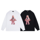 Balenciaga 2024 New Children's Logo Printed Long Sleeve Loose Version of the Couple's Crewneck Hoodie with Long Sleeves