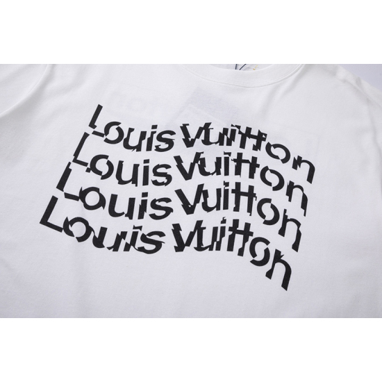 Louis Vuitton 2024ss Ski Collection Printed Short-sleeved T-shirt