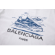 BALANCIAGA 24ss Early Spring New Classic Logo Letter Print Short Sleeve T-shirt